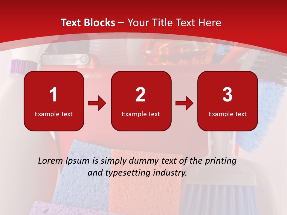 Scrub Spray Upkeep PowerPoint Template