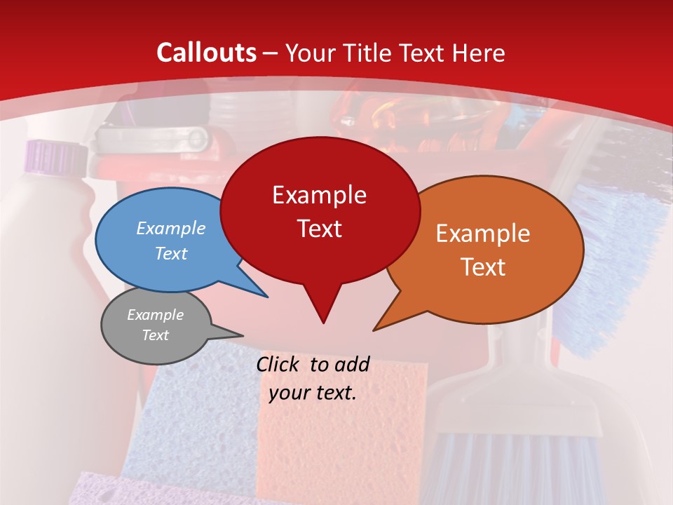 Scrub Spray Upkeep PowerPoint Template