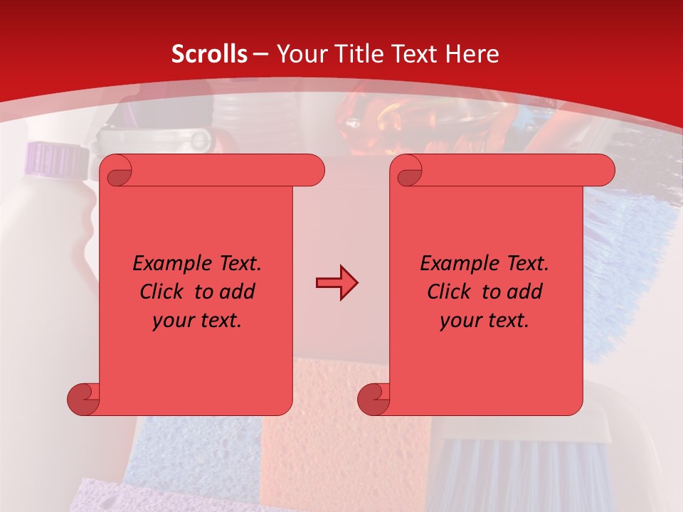 Scrub Spray Upkeep PowerPoint Template