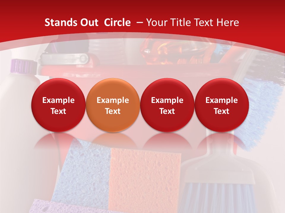 Scrub Spray Upkeep PowerPoint Template