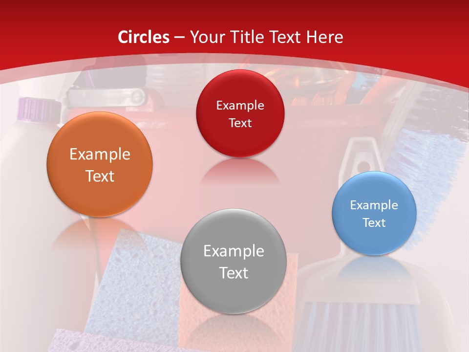 Scrub Spray Upkeep PowerPoint Template