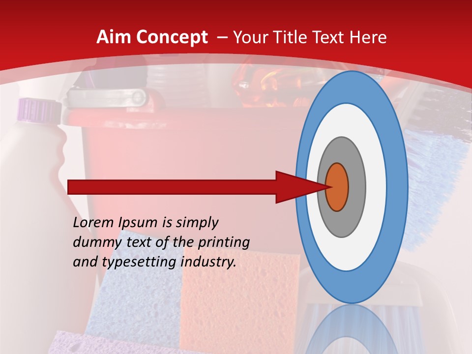 Scrub Spray Upkeep PowerPoint Template