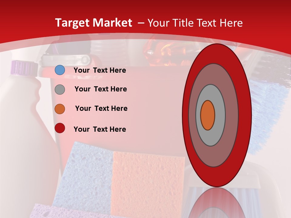 Scrub Spray Upkeep PowerPoint Template