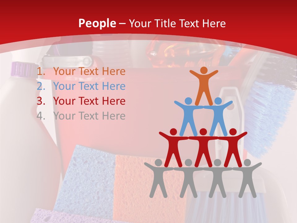 Scrub Spray Upkeep PowerPoint Template