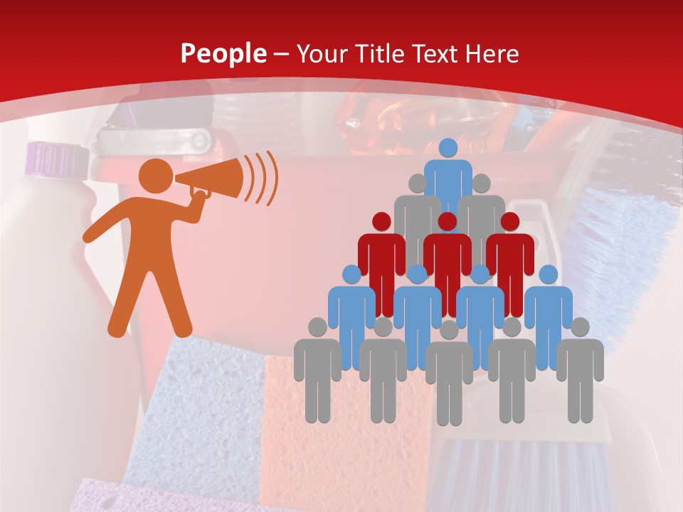 Scrub Spray Upkeep PowerPoint Template