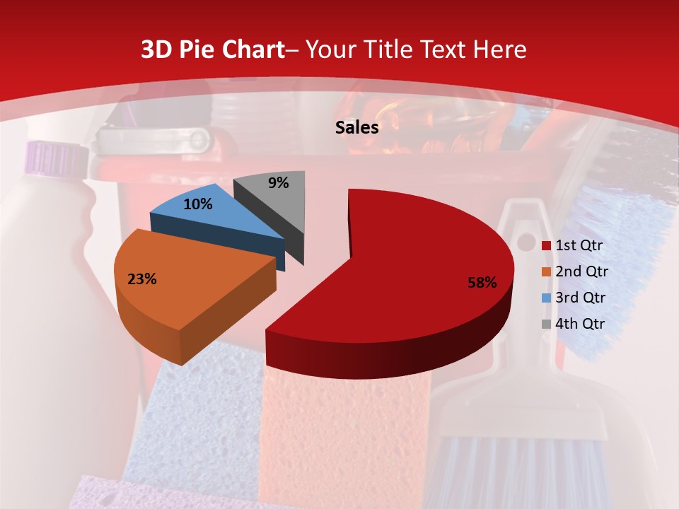 Scrub Spray Upkeep PowerPoint Template