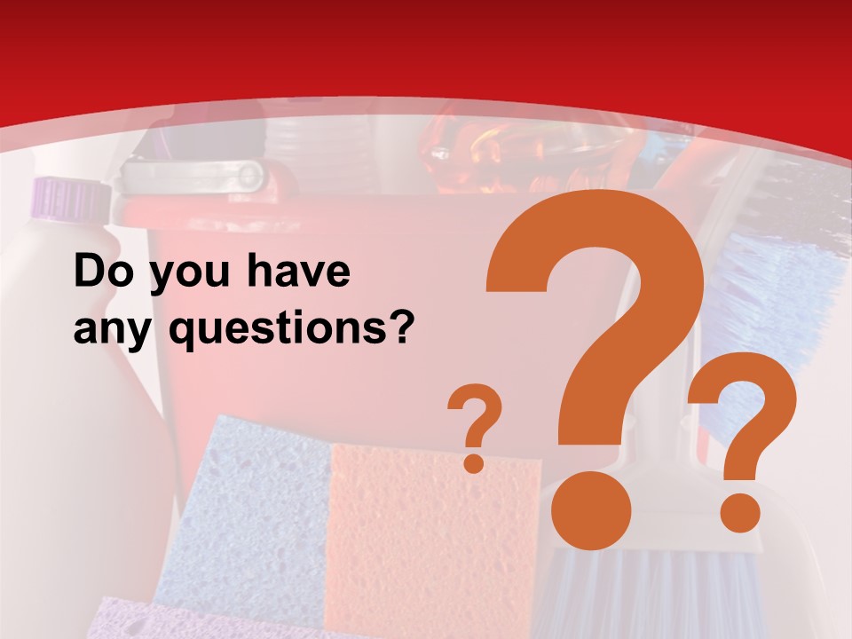 Scrub Spray Upkeep PowerPoint Template