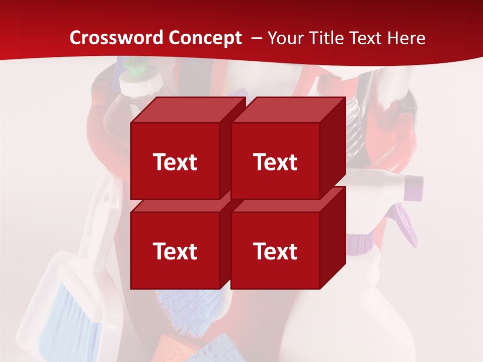 Maid Broom Wipe PowerPoint Template