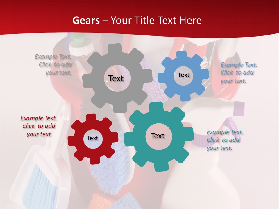 Maid Broom Wipe PowerPoint Template