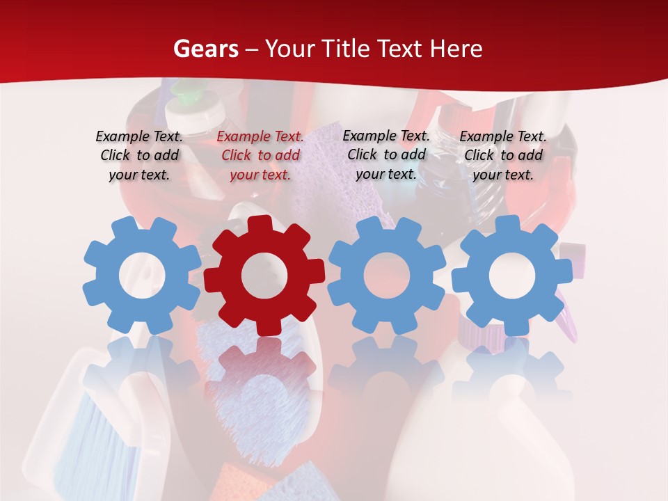 Maid Broom Wipe PowerPoint Template