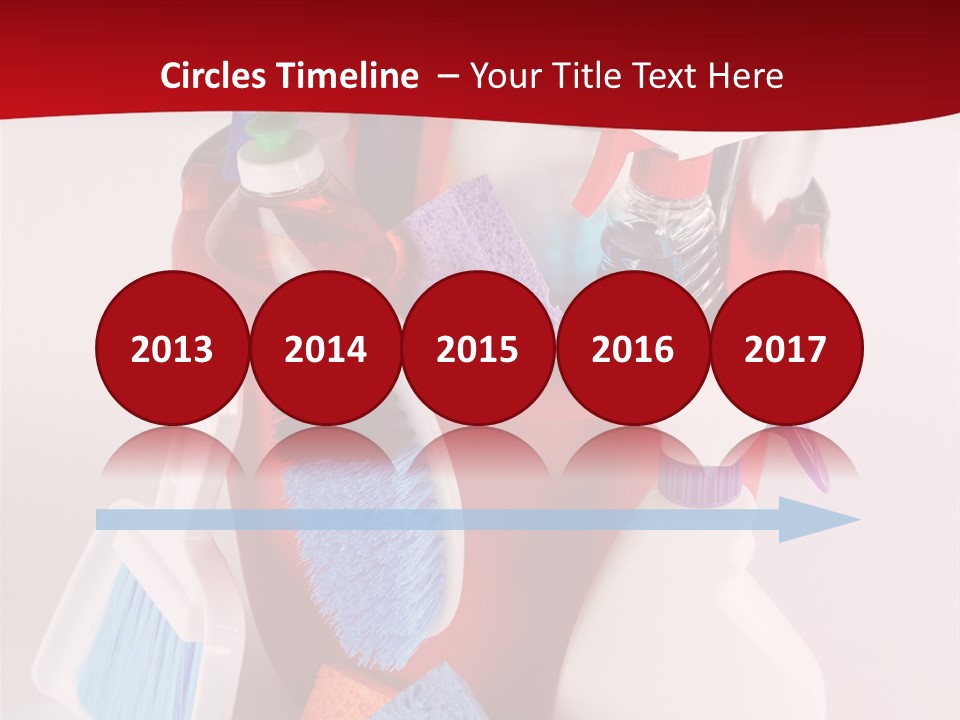 Maid Broom Wipe PowerPoint Template