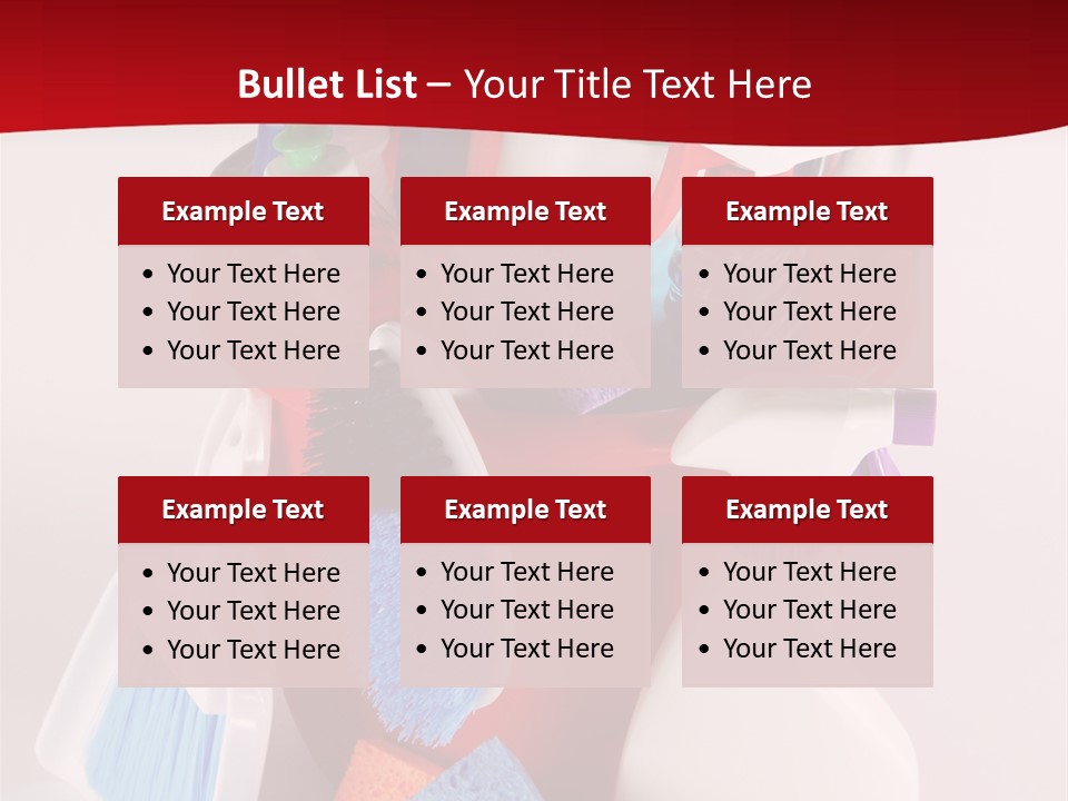 Maid Broom Wipe PowerPoint Template