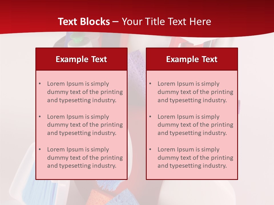 Maid Broom Wipe PowerPoint Template