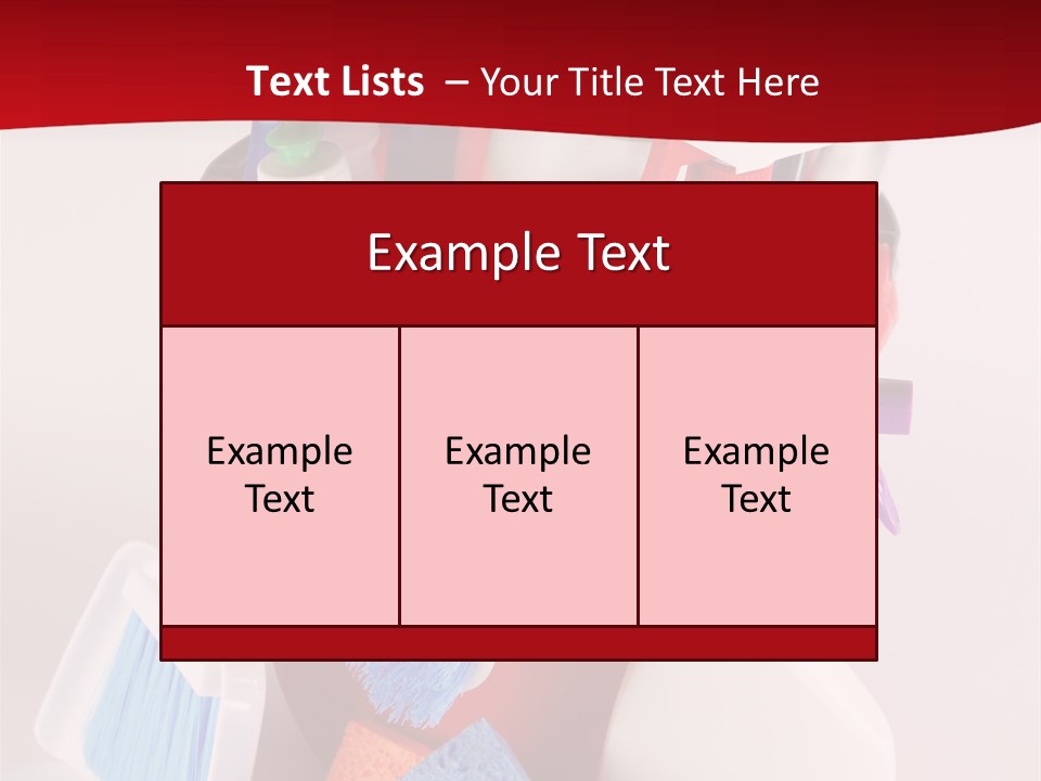Maid Broom Wipe PowerPoint Template