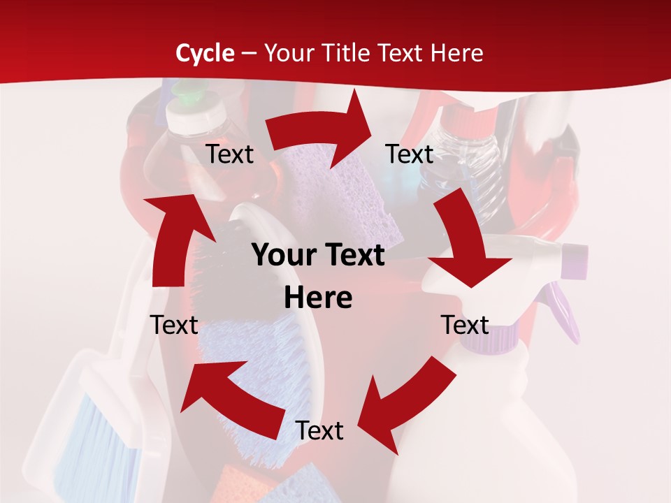 Maid Broom Wipe PowerPoint Template