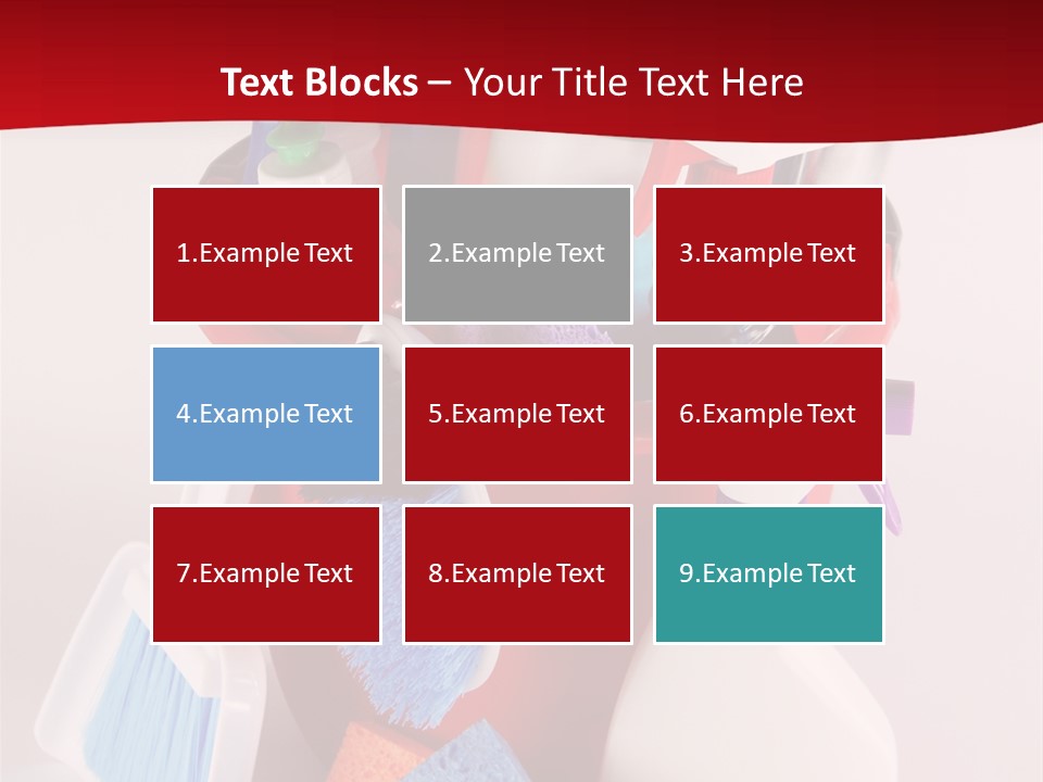 Maid Broom Wipe PowerPoint Template