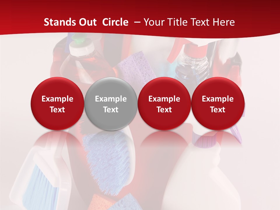 Maid Broom Wipe PowerPoint Template