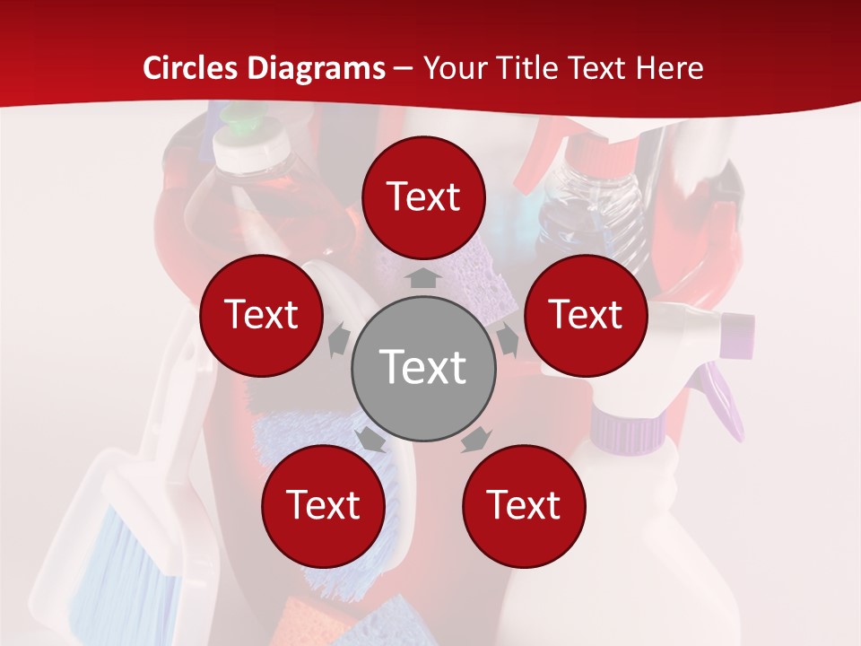 Maid Broom Wipe PowerPoint Template