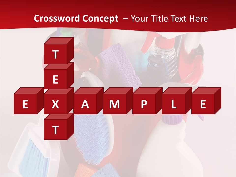 Maid Broom Wipe PowerPoint Template