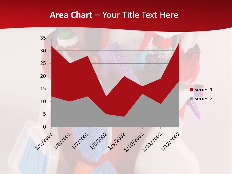 Maid Broom Wipe PowerPoint Template