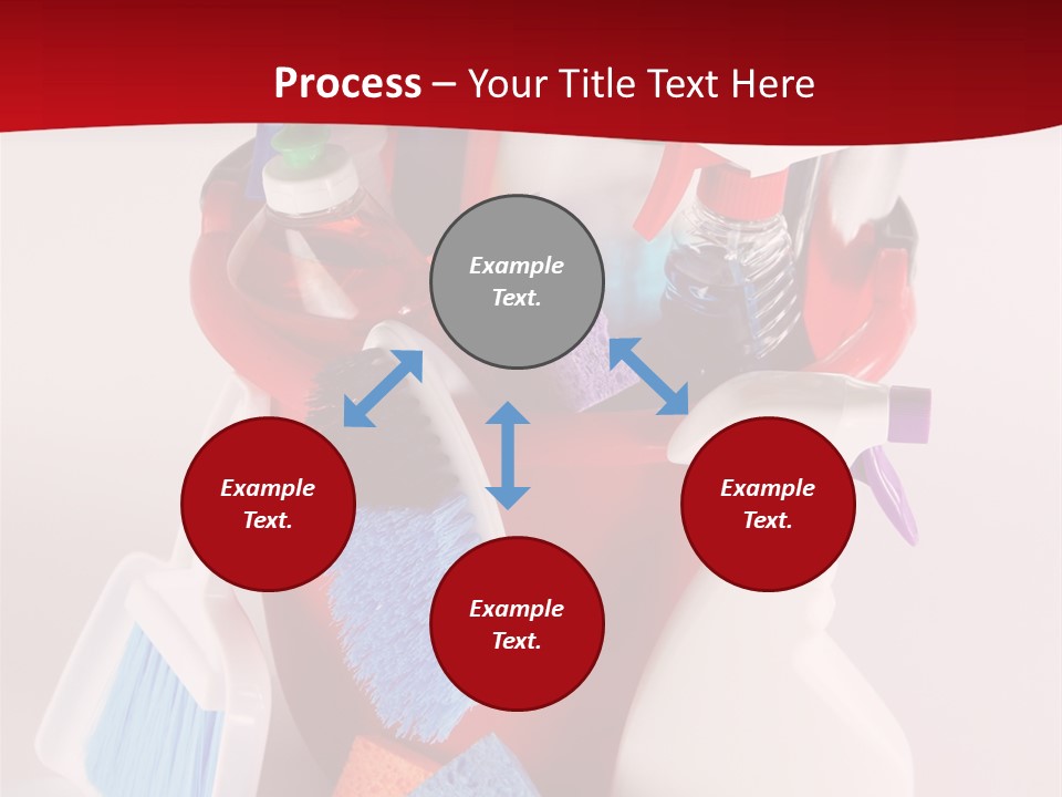 Maid Broom Wipe PowerPoint Template