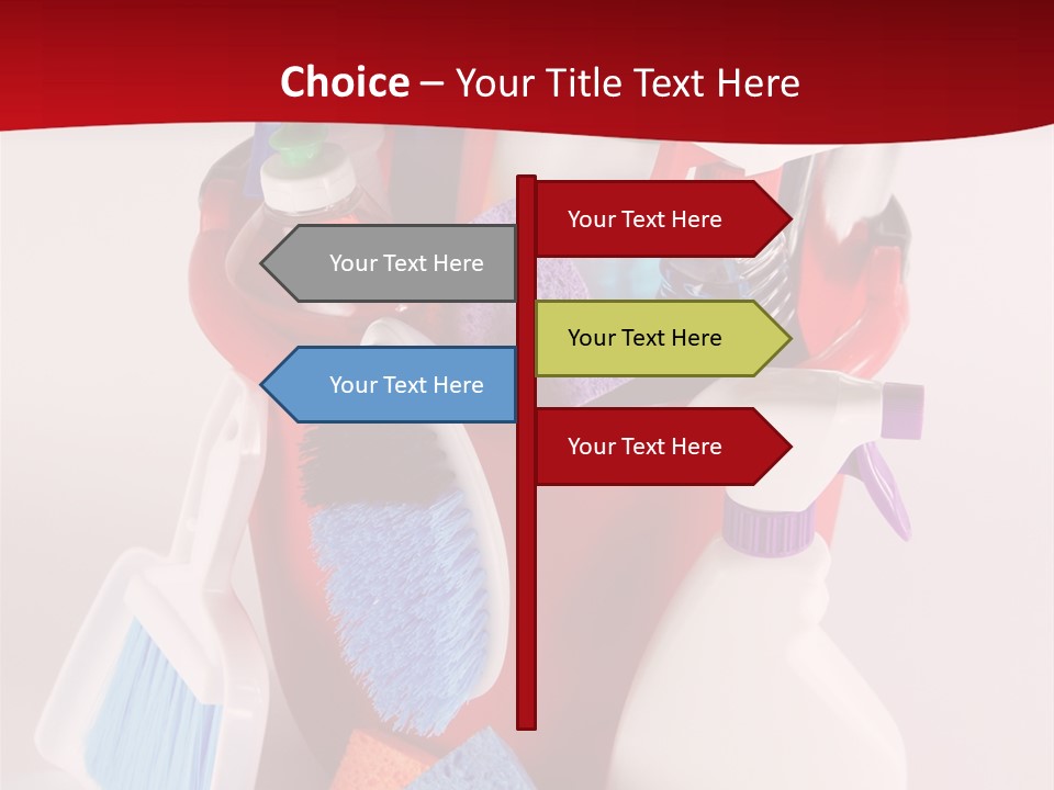 Maid Broom Wipe PowerPoint Template