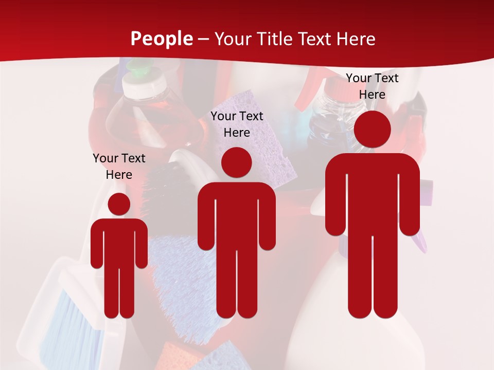 Maid Broom Wipe PowerPoint Template