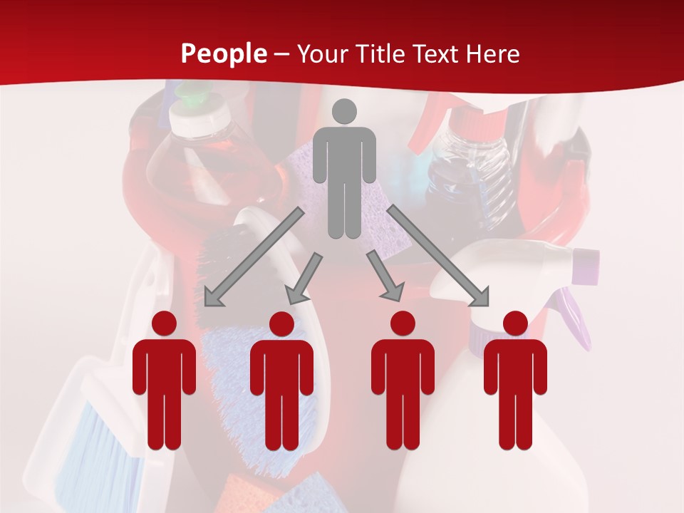 Maid Broom Wipe PowerPoint Template