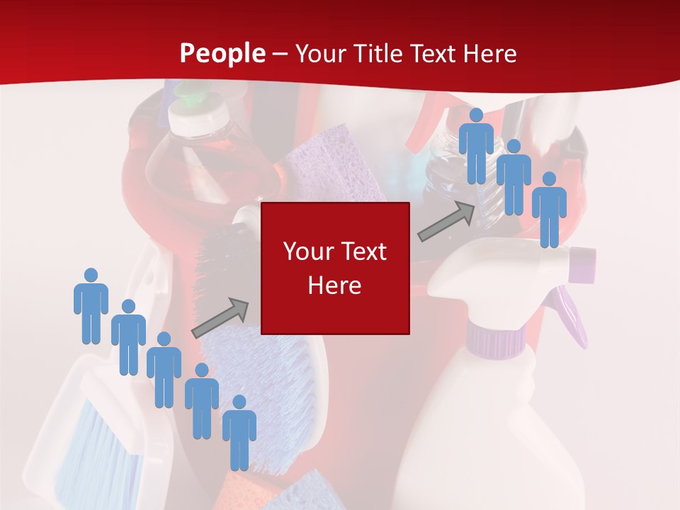 Maid Broom Wipe PowerPoint Template