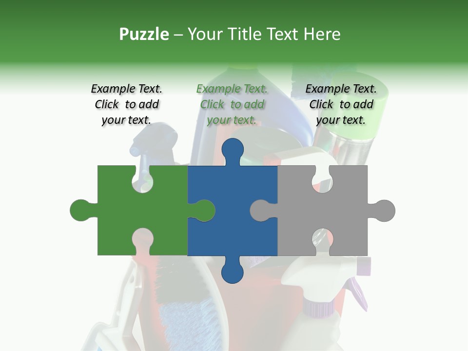 Bucket Polish Wash PowerPoint Template