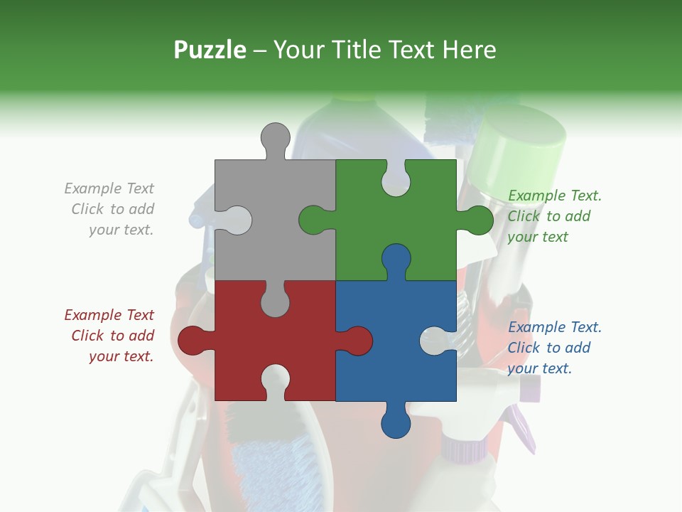 Bucket Polish Wash PowerPoint Template