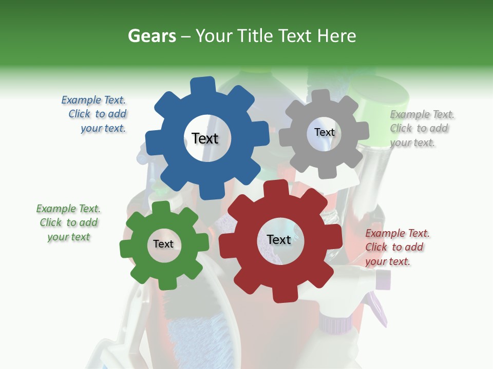 Bucket Polish Wash PowerPoint Template