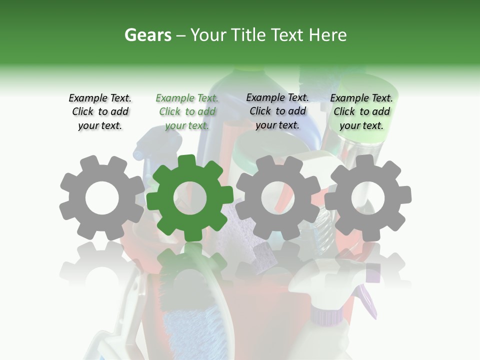 Bucket Polish Wash PowerPoint Template