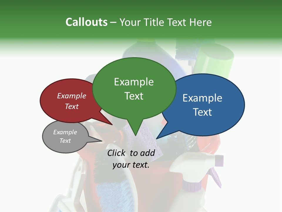 Bucket Polish Wash PowerPoint Template