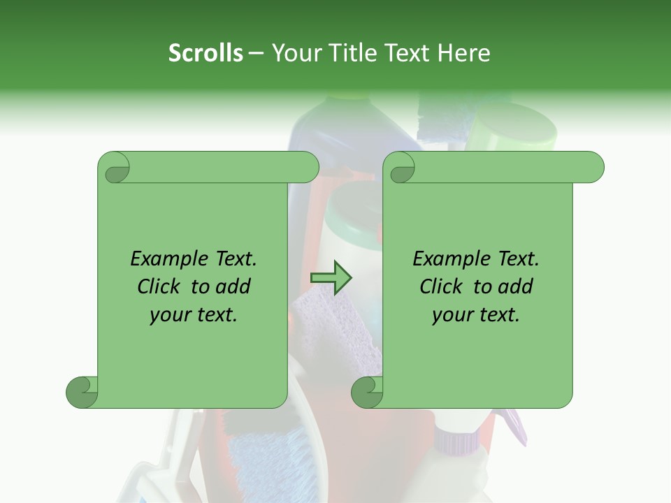 Bucket Polish Wash PowerPoint Template
