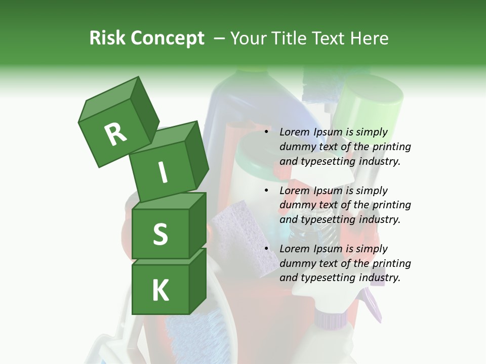 Bucket Polish Wash PowerPoint Template