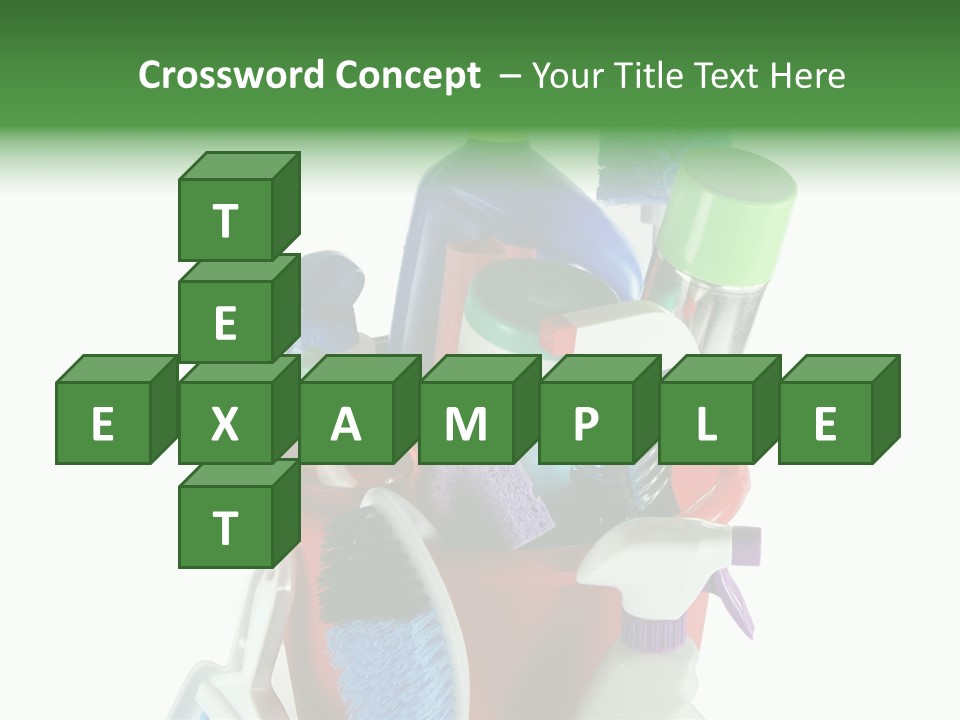 Bucket Polish Wash PowerPoint Template