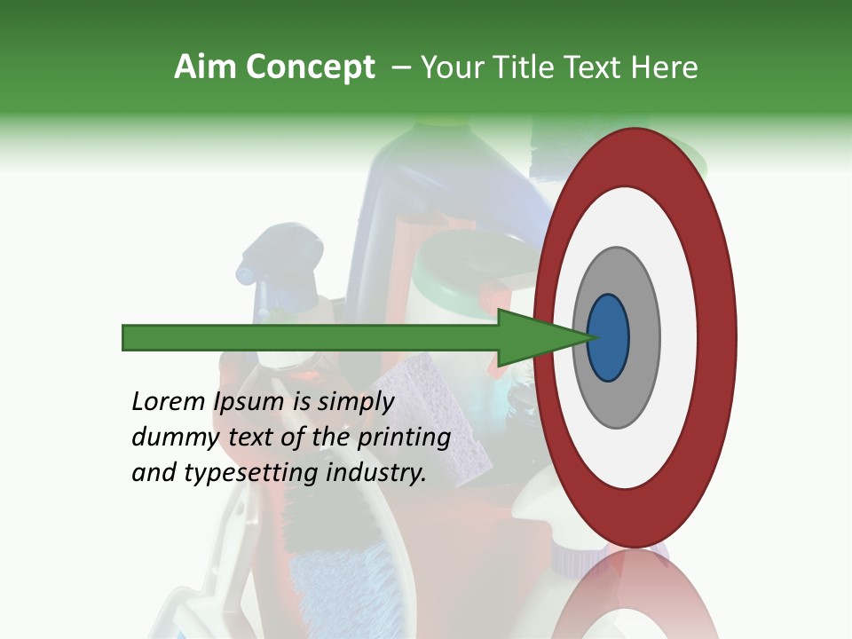 Bucket Polish Wash PowerPoint Template