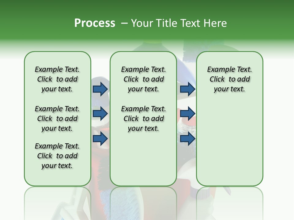 Bucket Polish Wash PowerPoint Template