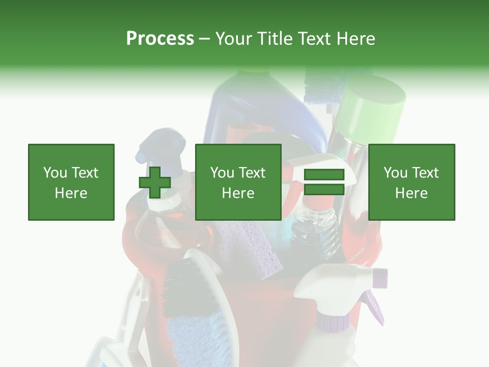 Bucket Polish Wash PowerPoint Template