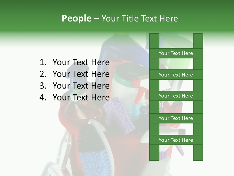 Bucket Polish Wash PowerPoint Template