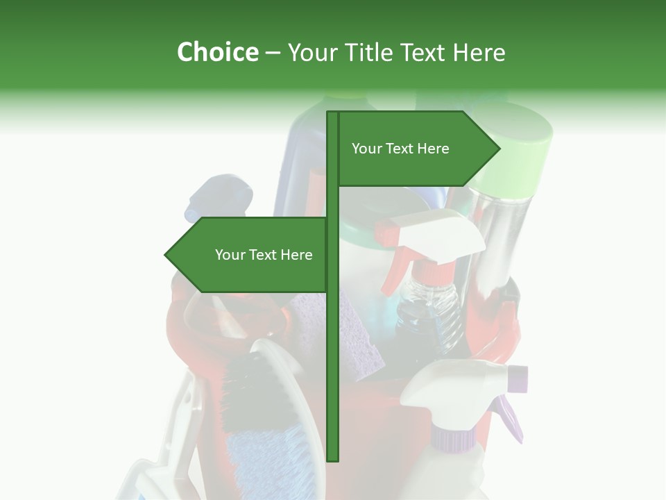 Bucket Polish Wash PowerPoint Template