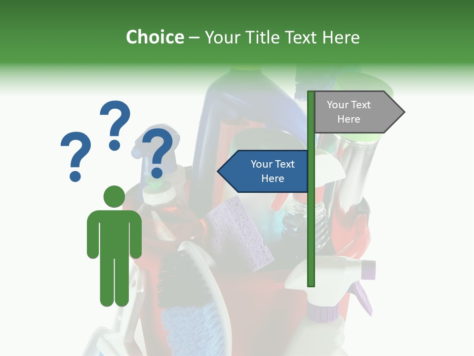 Bucket Polish Wash PowerPoint Template