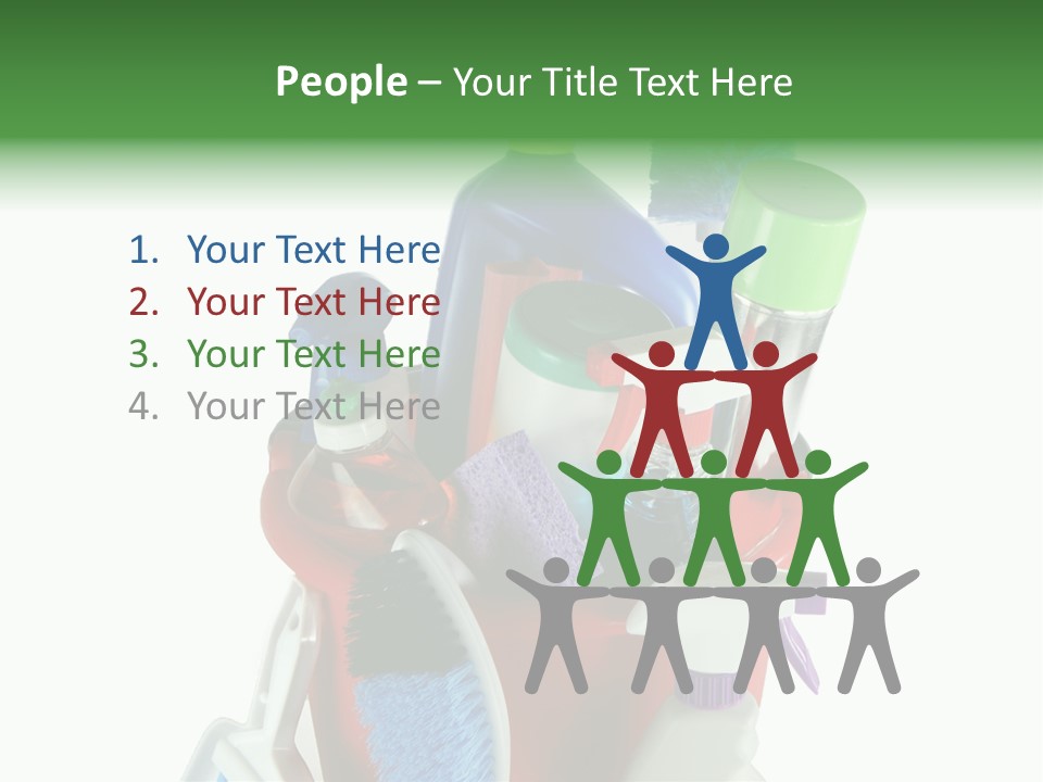 Bucket Polish Wash PowerPoint Template