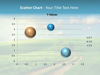 Spring Sunset Hill PowerPoint Template