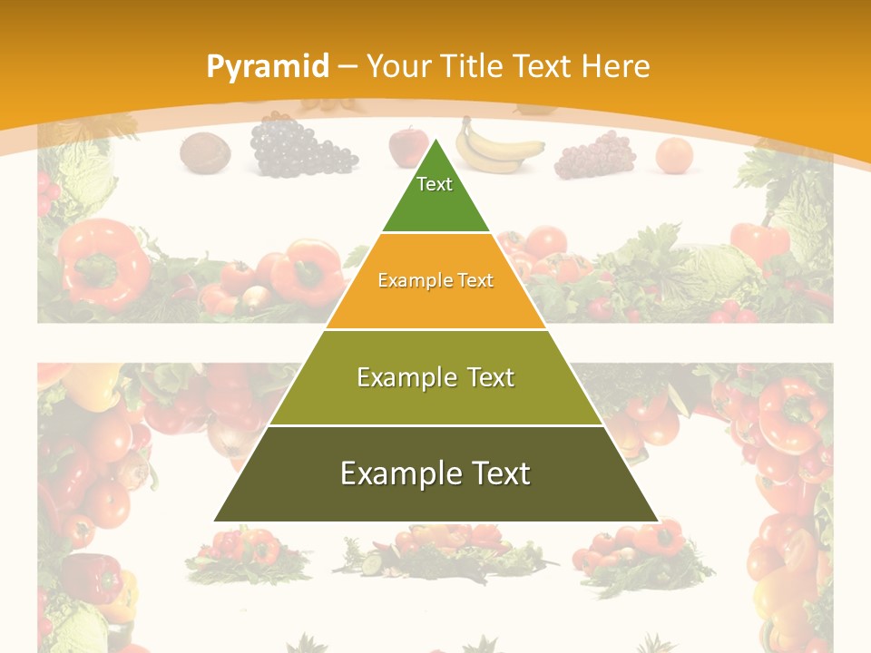 Frame Border Pineapple PowerPoint Template