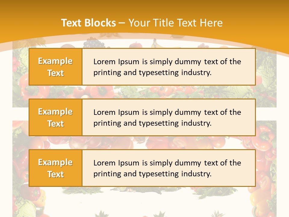 Frame Border Pineapple PowerPoint Template