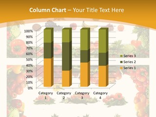 Frame Border Pineapple PowerPoint Template