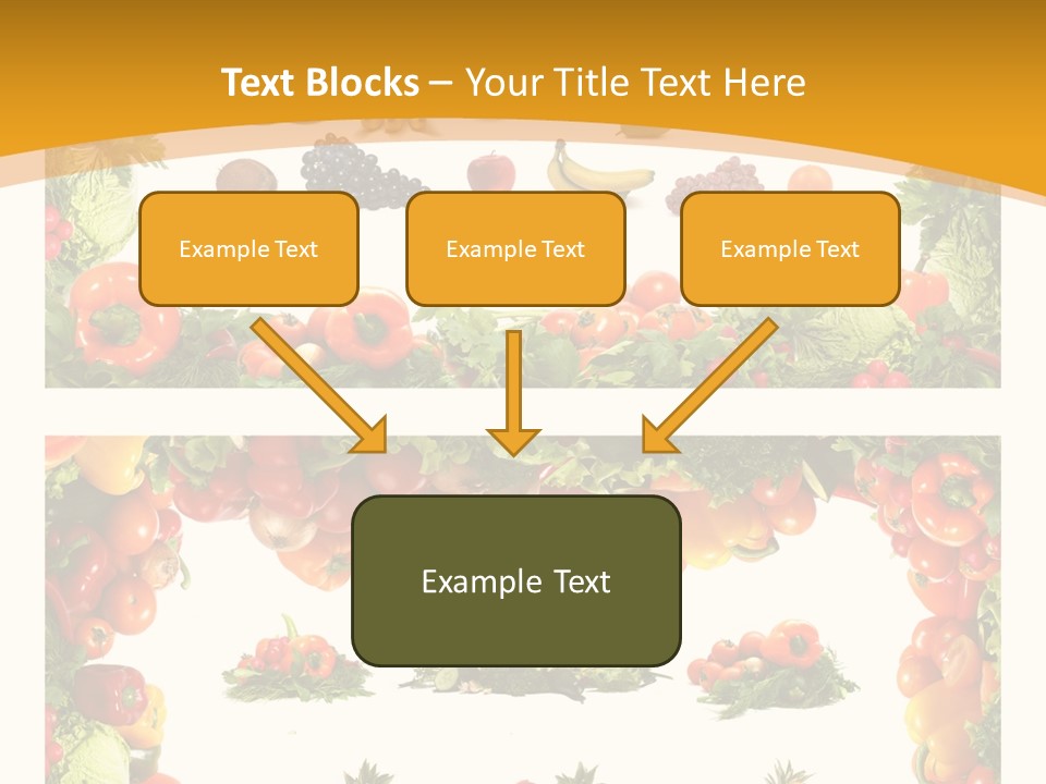 Frame Border Pineapple PowerPoint Template
