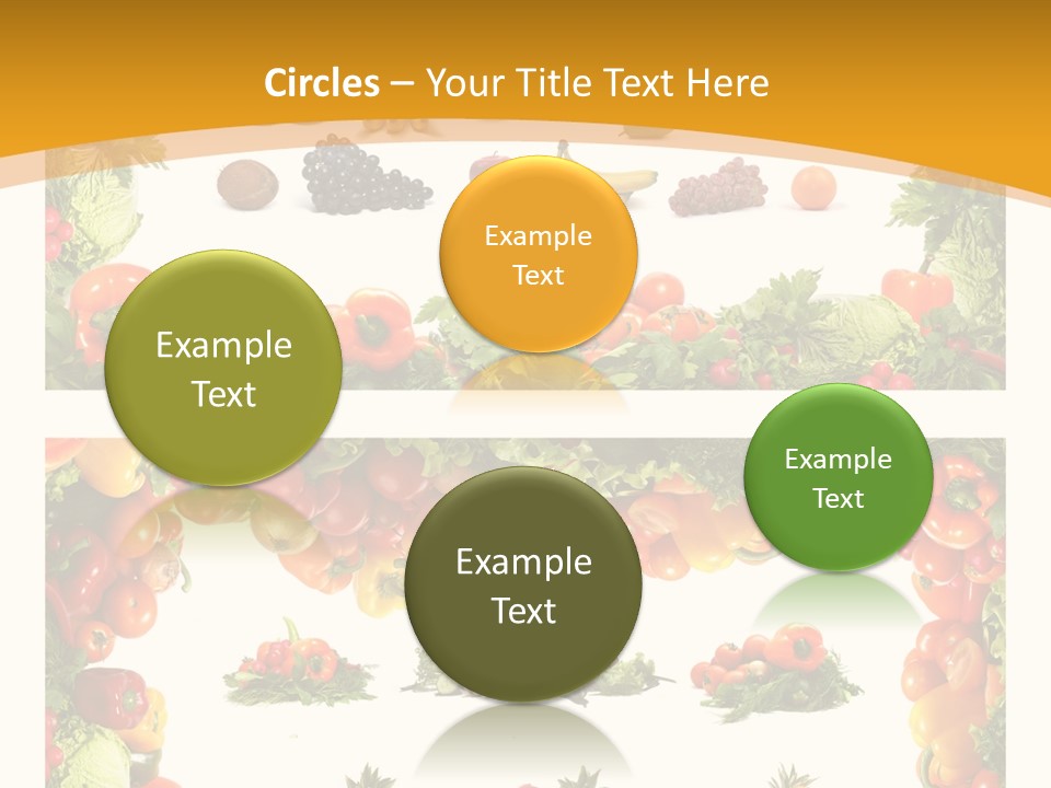 Frame Border Pineapple PowerPoint Template